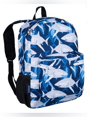Wildkin Blue Sharks Kids 16 Inch Backpack